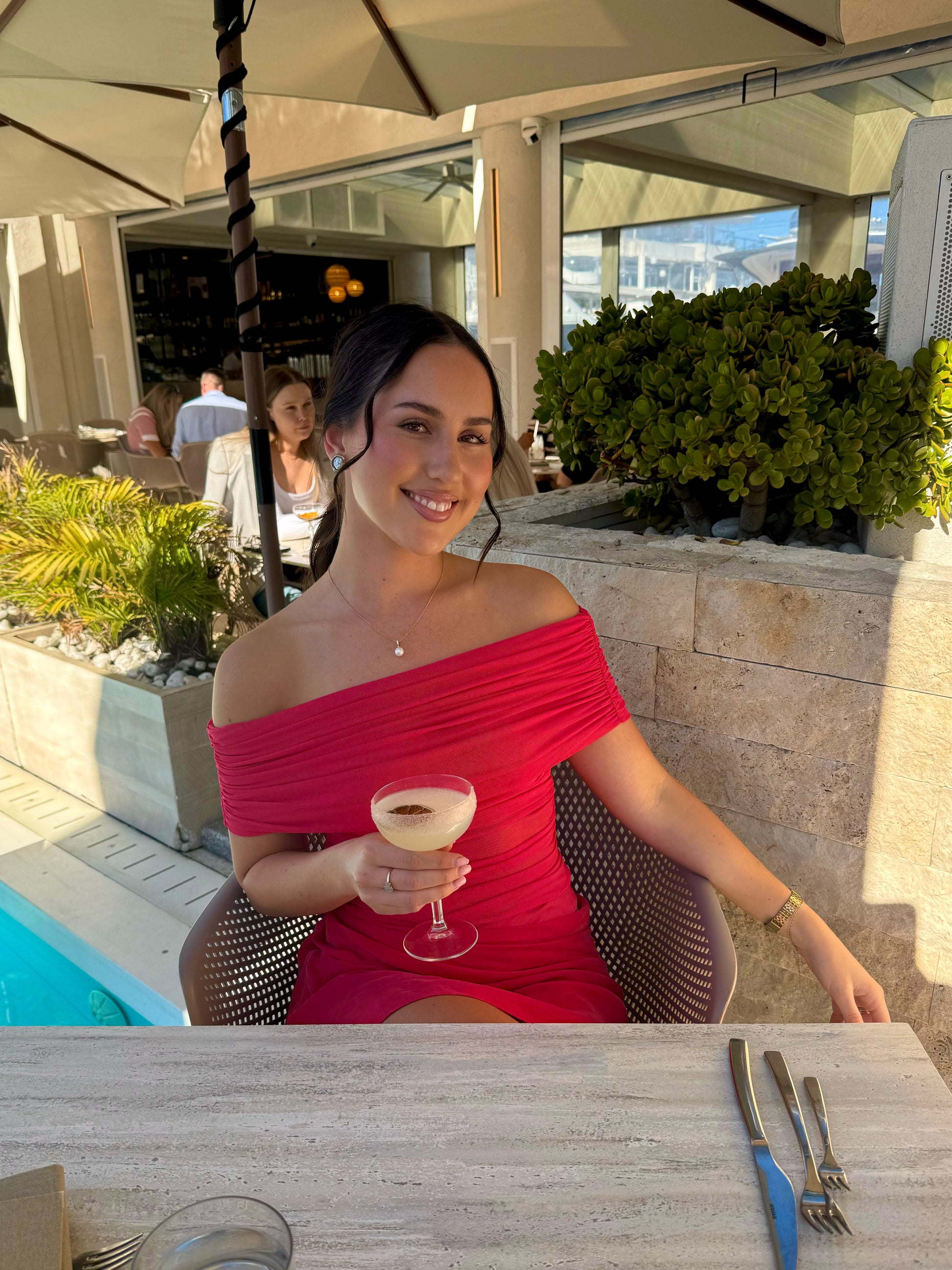 Nico Off Shoulder Mini Dress