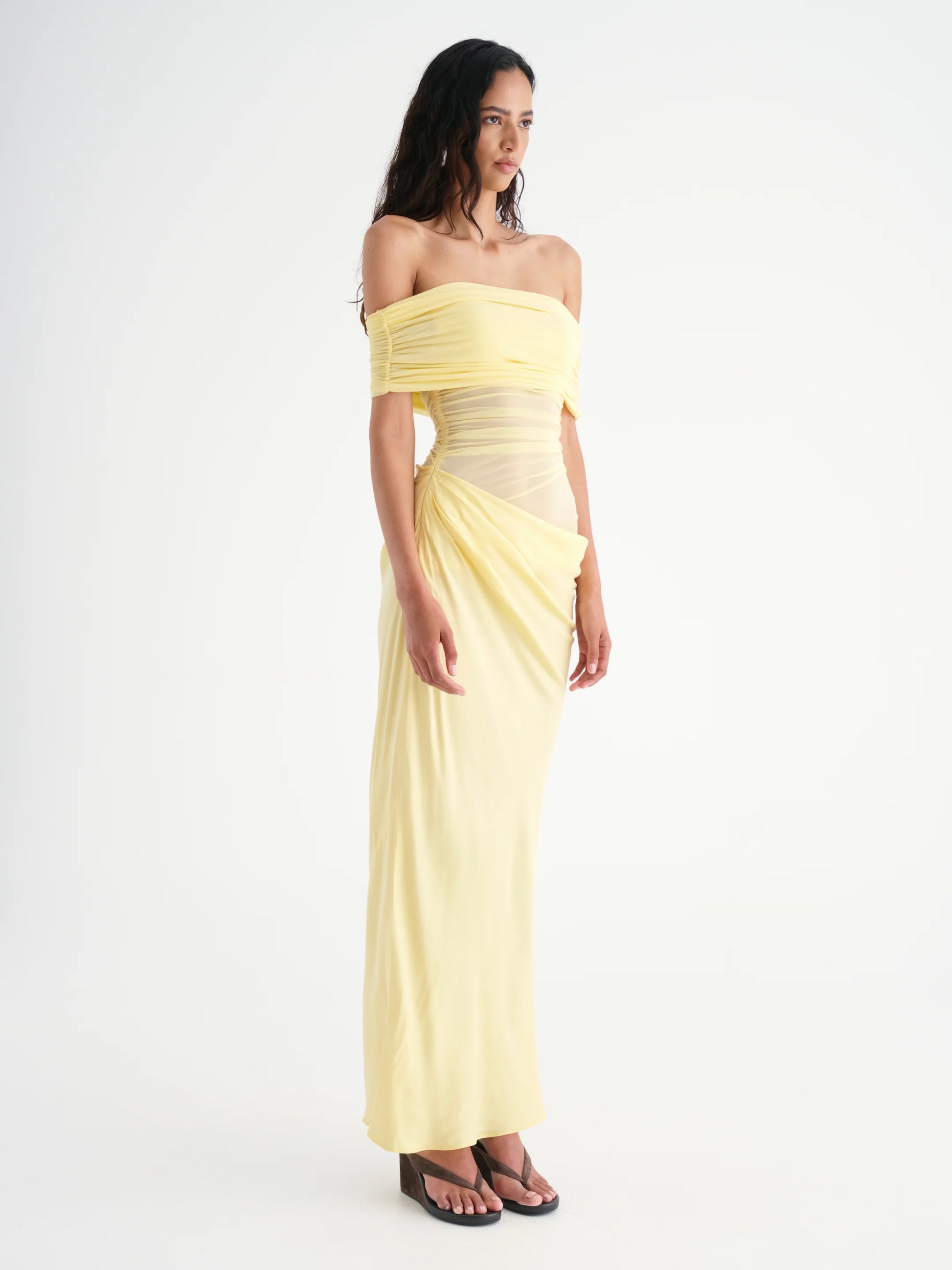 Nico Off Shoulder Maxi Dress